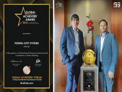 
      
      Federal Soft Systems is recognized as Global Achievers by...
      
      