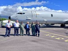 
      
      Indian Navy aircraft arrives at La Reunion Island in Indian Ocean
      
      