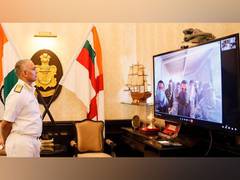 
      
      Navy chief initiates series of virtual interaction with officials
      
      