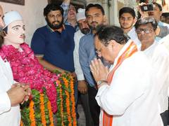 
      
      BJP chief JP Nadda visits birthplace of martyr Sukhdev Thapar 
      
      