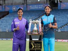 
      
      Women's T20 Challenge: Velocity opt to field against Supernovas
      
      