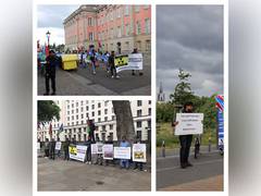
      
      Protest staged in Germany, Britain against Pak's 1998 nuke tests
      
      