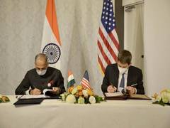 
      
      India signs agreement to boost US investment in key sectors
      
      