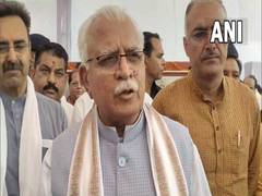 
      
      Punjab Minister's arrest: Haryana CM Khattar takes swipe at AAP
      
      