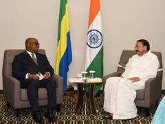
    Vice President Naidu meets Gabon Foreign Minister
    