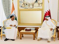 
      
      Qatar, India review bilateral relations 
      
      
