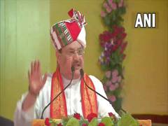 
      
      Nadda slams political parties for 'using' tribals
      
      