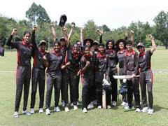 
      
      UAE defeat Thailand by 6 wickets to qualify to U19 Women's T20 WC
      
      