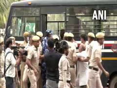 
      
      Congress protest: Baghel, Surjewala detained
      
      