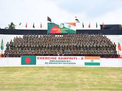 
      
      India, Bangladesh 12-day joint military drill SAMPRITI-X 
      
      