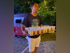 
      
      Former SL cricketer serves tea at fuel stations
      
      
