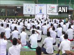 
      
      J-K: Indian Army celebrates International Yoga Day
      
      