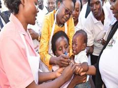 
      
      Uganda receives 12.9 mln polio vaccine doses from UNICEF 
      
      