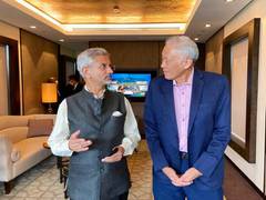 
      
      Jaishankar holds wide-ranging discussions with Singapore's...
      
      