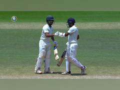 
      
      Dubey, Sharma's tons give MP upper hand against Mumbai 
      
      