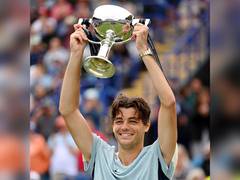 
      
      Taylor Fritz beats Maxime Cressy to win Eastbourne International
      
      