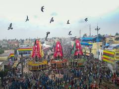 
      
      Rath Yatra festival in Odisha's Puri to be celebrated today
      
      