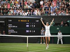 
      
      Wimbledon: Boulter registers epic comeback win against Pliskova
      
      