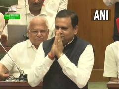 
      
      BJP's Rahul Narwekar elected as Maha Assembly Speaker
      
      