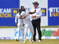 
      
      Jayasuriya enters elite list after taking five-for in Galle Test
      
      