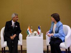 
      
      Jaishankar meets French counterpart Catherine Colonna
      
      