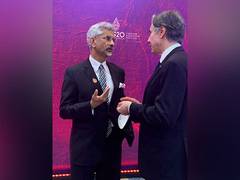 
      
      Jaishankar talks global, regional issues with Blinken in Bali
      
      