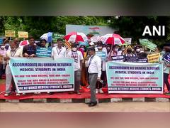 
      
      Ukraine-returned medical students demand admission in India
      
      