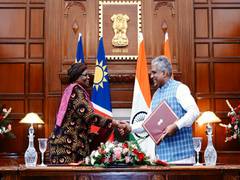 
      
      India, Namibia sign MoU on wildlife conservation
      
      