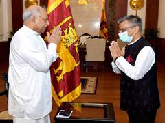 
      
      Indian High Commissioner pays courtesy call to Sri Lanka PM
      
      
