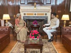 
      
      Raghav Chadha meets FM Sitharaman, demands GST rollback on Sarais
      
      
