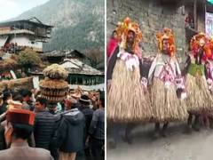 
    Villagers in HP's Kullu district celebrate 'Fagli' festival with great fervour
    