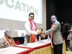 
      
      Viral Desai inspires graduates at Uka Tarsadia University
      
      