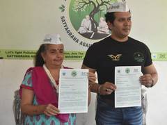 
      
      MoU inked by Greenman Viral Desai with GPCB
      
      