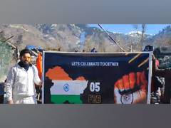 
      
      Young Kashmiris hold car rallies, carry Indian flag to...
      
      
