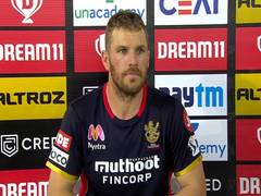 
      
      There was huge dew, ball was like 'cake of soap': Aaron Finch
      
      