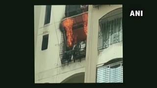 
      
      Fire at Minar Tower in Mumbai 
      
      