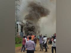 
      
      Fire breaks out outside pharmaceutical company in Visakhapatnam
      
      