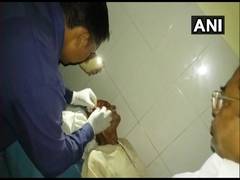 
      
      Firozabad: Patient administered stitches under cell phone...
      
      