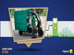 
      
      Flipkart pledges 100 pc transition to electric vehicles by 2030
      
      