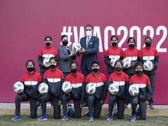 
      
      Maharashtra Government distributes AFC Women's Asian Cup...
      
      