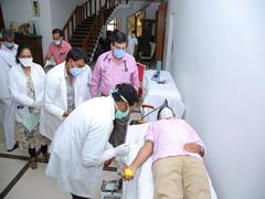 
      
      On eve of TRS formation day, donated blood to help...
      
      