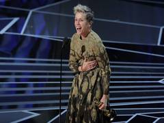
      
      Man arrested for stealing Frances McDormand's Oscar trophy
      
      
