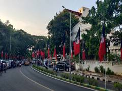 
      
      AIADMK leaders inspect arrangements for crucial general body meet
      
      