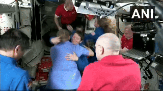 
      
      SpaceX Dragon docks with ISS to bring back stranded astronauts
      
      