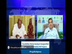 
      
      Nitin Gadkari inaugurates, lays foundations for 33 highway...
      
      