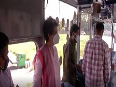 
      
      Priyanka Gandhi leaves for 'Kisan Nyay' rally in Varanasi
      
      