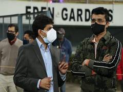 
      
      Ganguly visits Eden Gardens, discusses preparations for Syed...
      
      