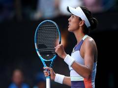 
      
      Garbine Muguruza stuns Simona Halep to reach first Australian...
      
      