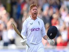 
      
      Jonny Bairstow scores second-fastest Test century for England
      
      