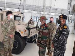 
      
      CDS General Rawat meets US Maj Gen Brunson in Washington,...
      
      